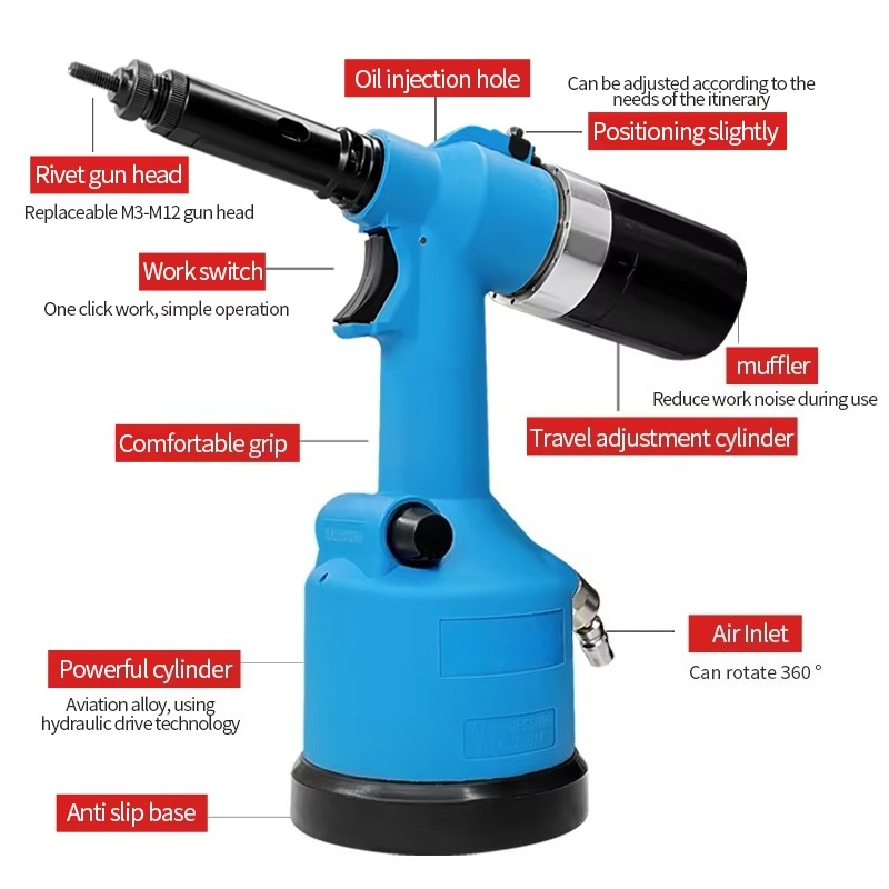RL-5312 Heavy-Duty Air Riveter - Rivet Gun Air review and price