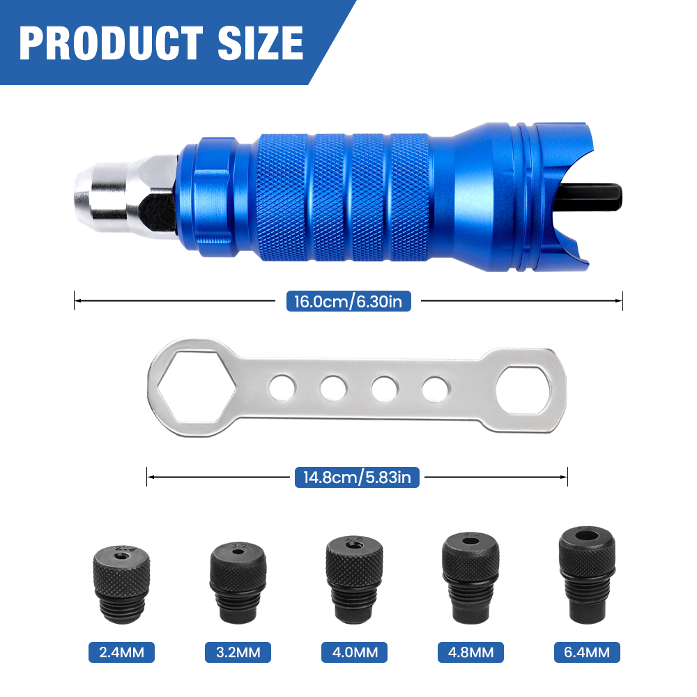 Pull Rivet Gun 2.4mm 3.2mm 4.0 - Rivet Gun Air review and price